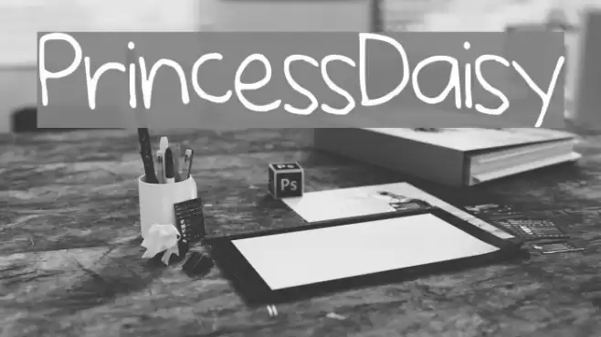 PrincessDaisy Font examples
