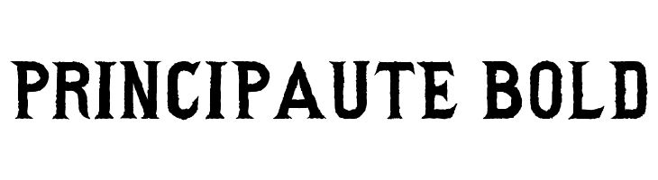 Principaute Bold  baixar fontes gratis
