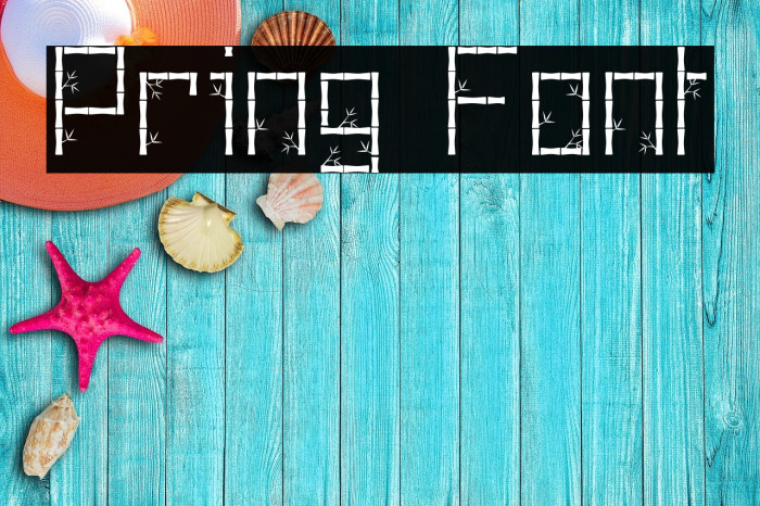 Pring Font examples