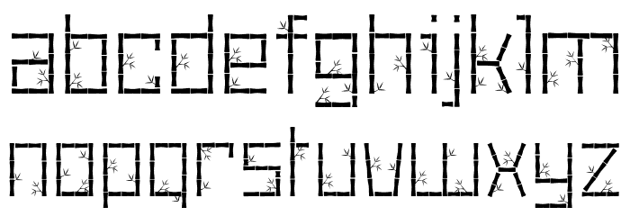 Pring Font LOWERCASE