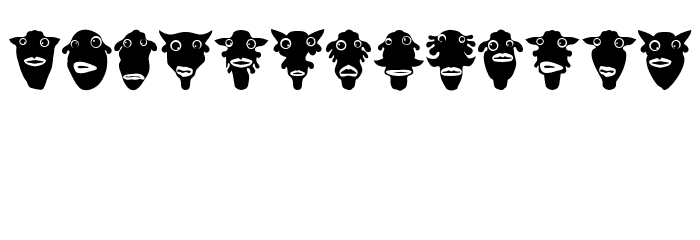 Prins Regular Font LOWERCASE