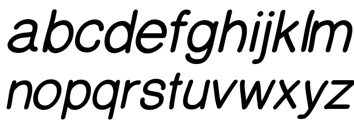 PrinsesstartaBoldItalicDEMO Font LOWERCASE