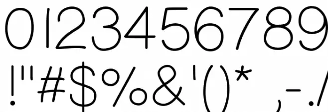 PrinsesstartaLightDEMO Font OTHER CHARS