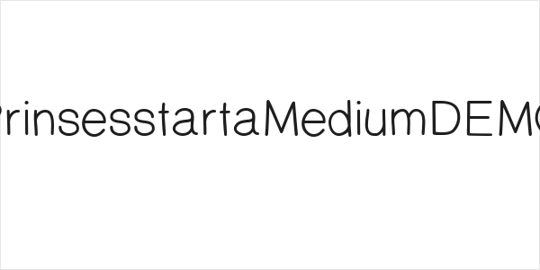 PrinsesstartaMediumDEMO Logo