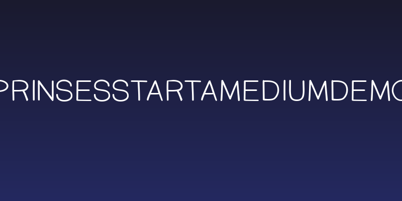 PrinsesstartaMediumDEMO Social Header