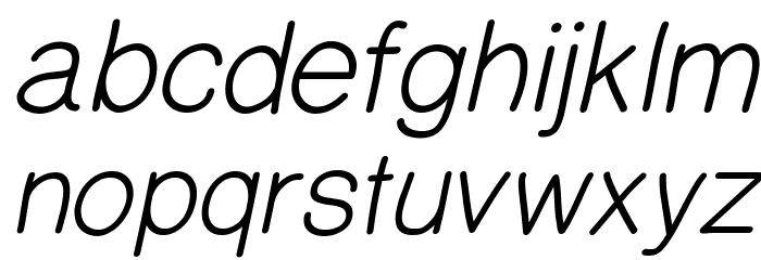 PrinsesstartaMediumItalicDEMO Font LOWERCASE