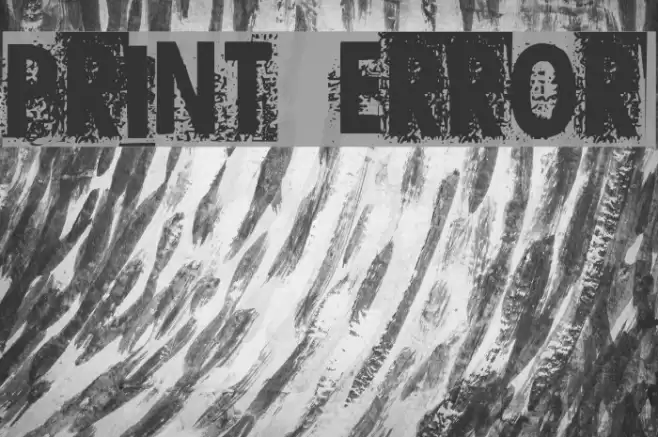 Print Error Fuentes examples