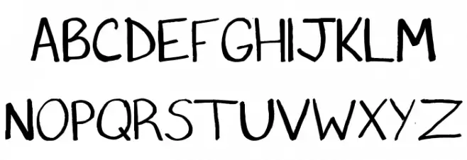 Printcess Font Litere mari
