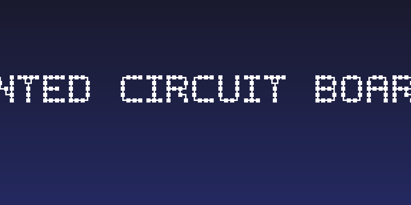 Printed Circuit Board-7 Social Header