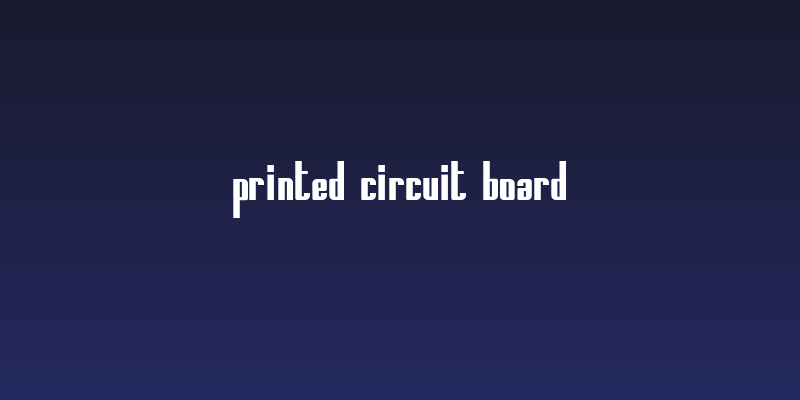 Printed Circuit Board Social Header
