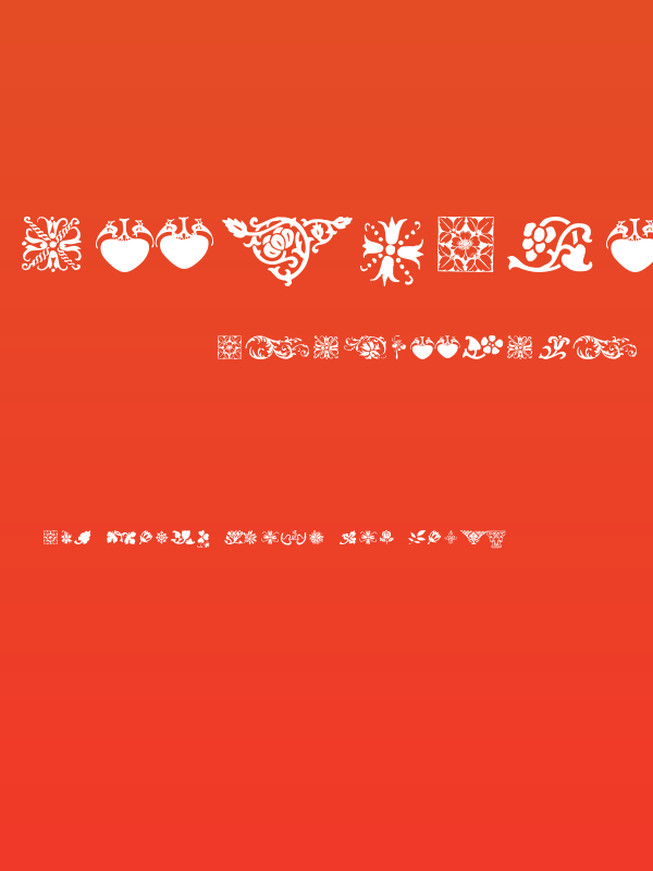 Printers Ornaments One Poster