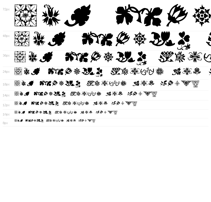 Printers Ornaments One Waterfall