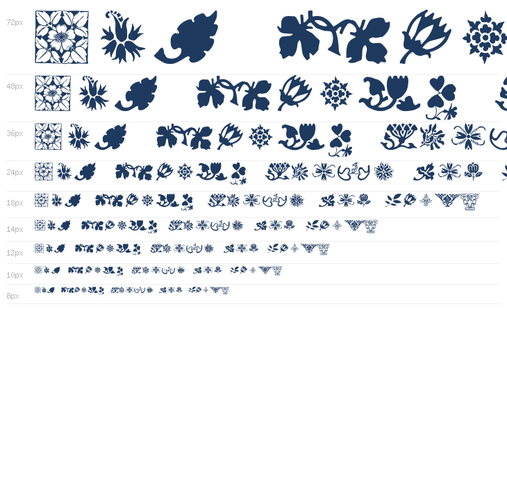 PrintersOrnamentsOne1 Waterfall