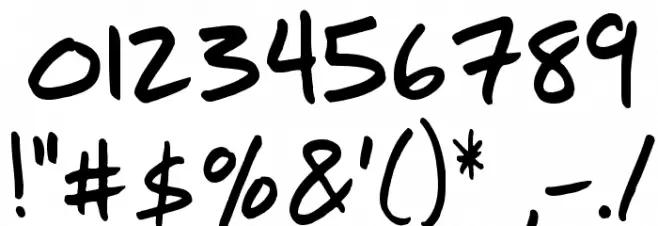 Printhouse Font OTHER CHARS