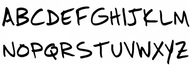 Printhouse Schriftart Groß
