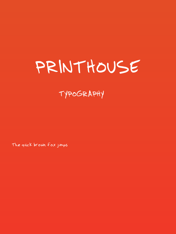 Printhouse Poster