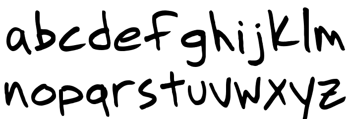 Printhouse Schriftart Kleinbuchstaben