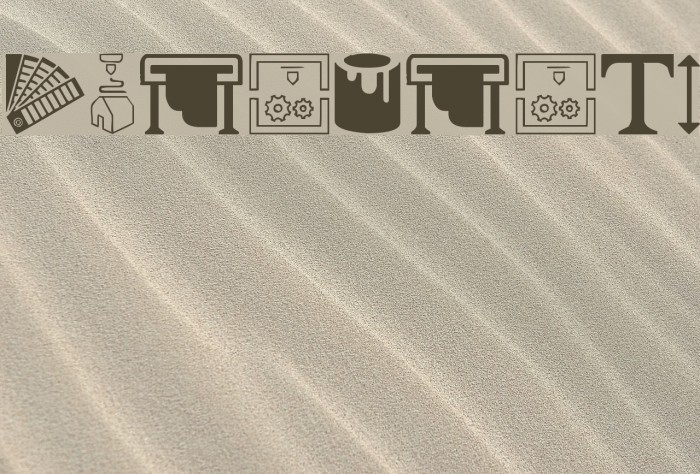 Printing Font examples