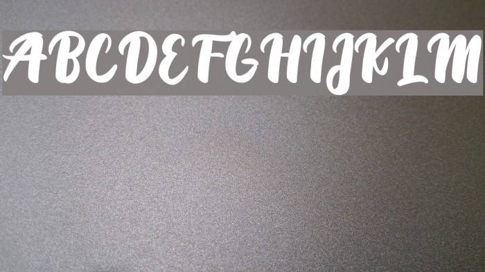 PriscilliaScript-Medium Font examples