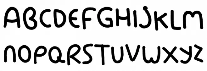 Priska Bold Font UPPERCASE