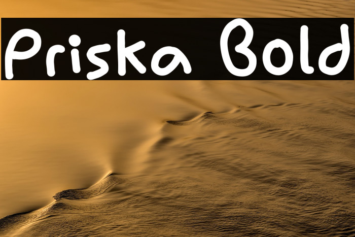 Priska Bold Example 1
