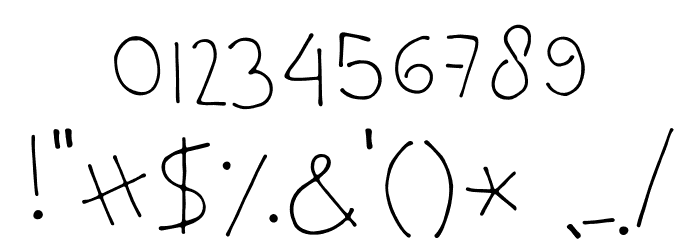 Priska Light Font OTHER CHARS