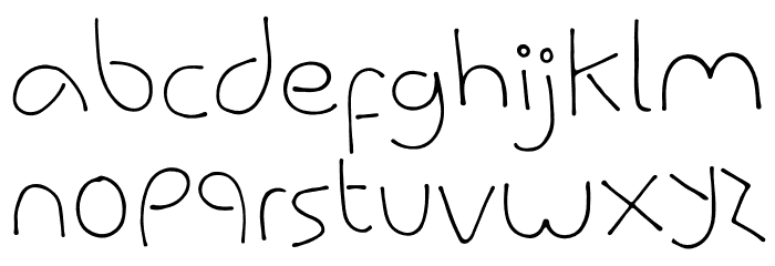 Priska Light Font LOWERCASE
