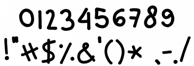 Priska SemiBold Font OTHER CHARS