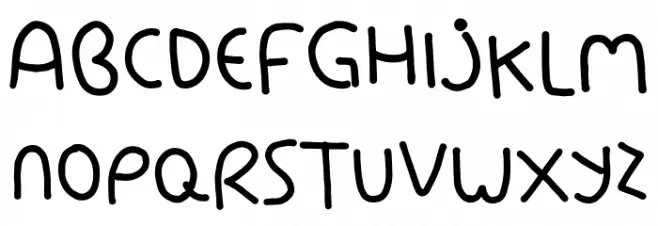 Priska SemiBold 字体 大写