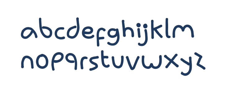 Priska SemiBold Lowercase