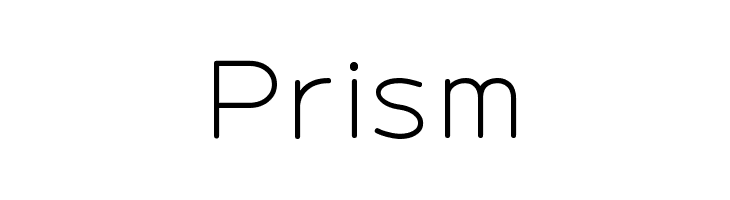 Prism Font