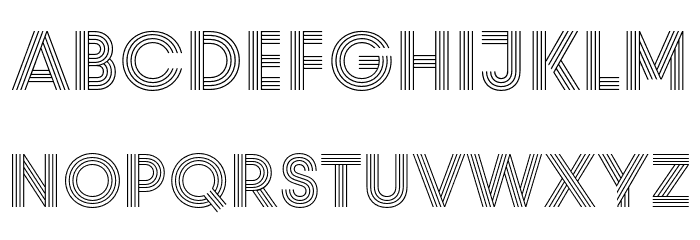 Prism Font LOWERCASE
