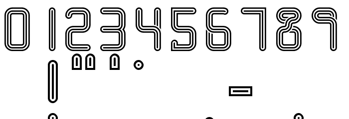 Prisma Regular Font OTHER CHARS