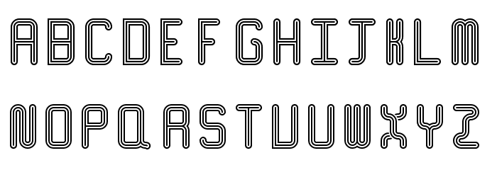Prisma Regular Font LOWERCASE