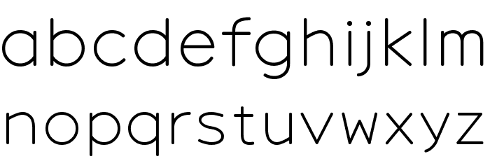 Prism Font LOWERCASE