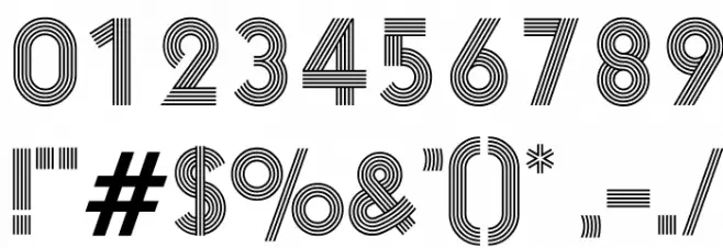 Prisma Font OTHER CHARS