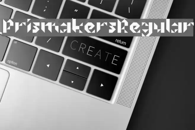 Prismakers-Regular Font examples