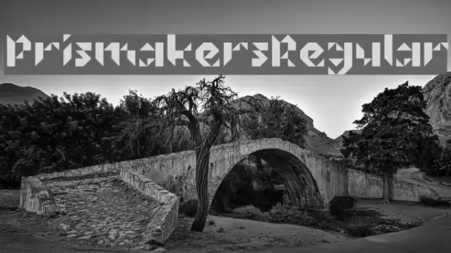 Prismakers-Regular Font examples
