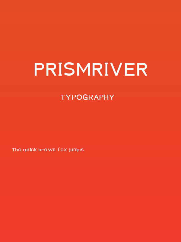 Prismriver Poster