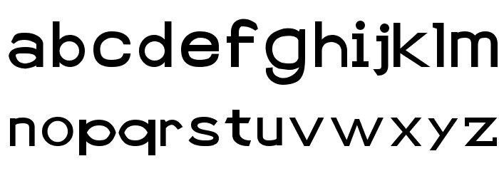 Prismriver Font LOWERCASE