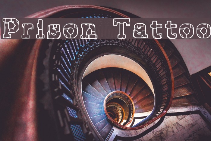 prison-tattoo-font-ffonts