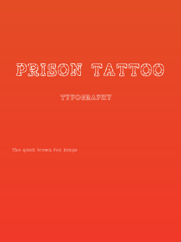 Prison Tattoo Poster