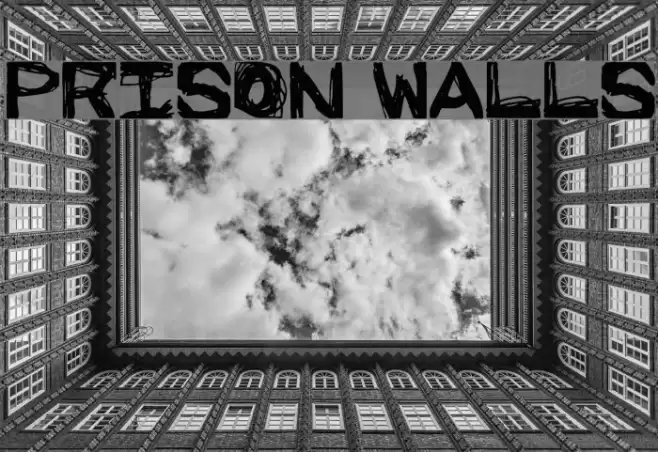 Prison Walls Font examples
