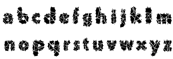 Prison Wire 1 Font LOWERCASE