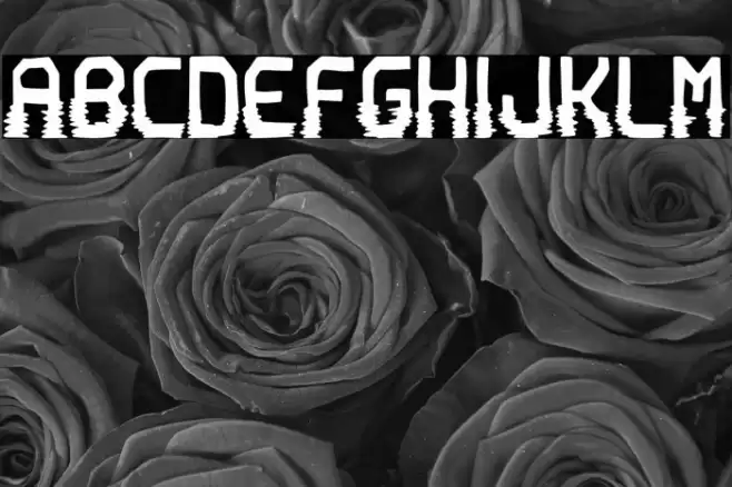 Prison of Love Font examples