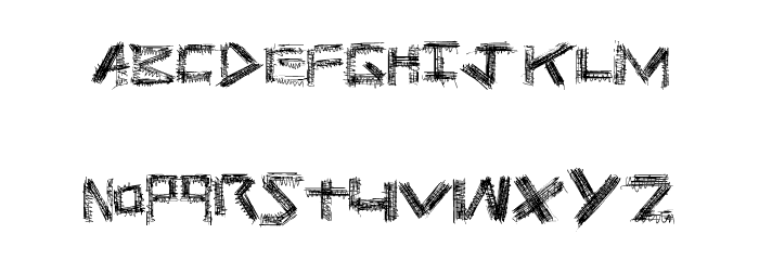 PrisonBreak Font LOWERCASE
