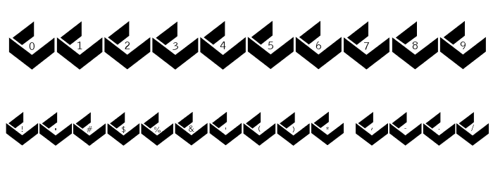 PrisonBricks Font OTHER CHARS