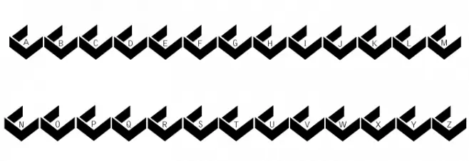 PrisonBricks Schriftart Groß