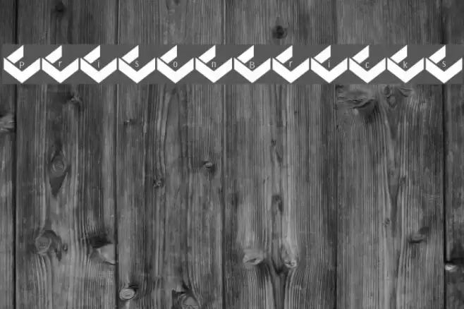 PrisonBricks Font examples