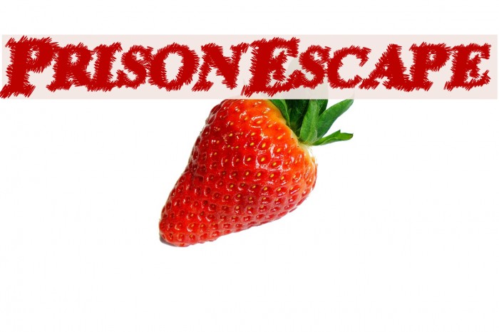 PrisonEscape Font examples